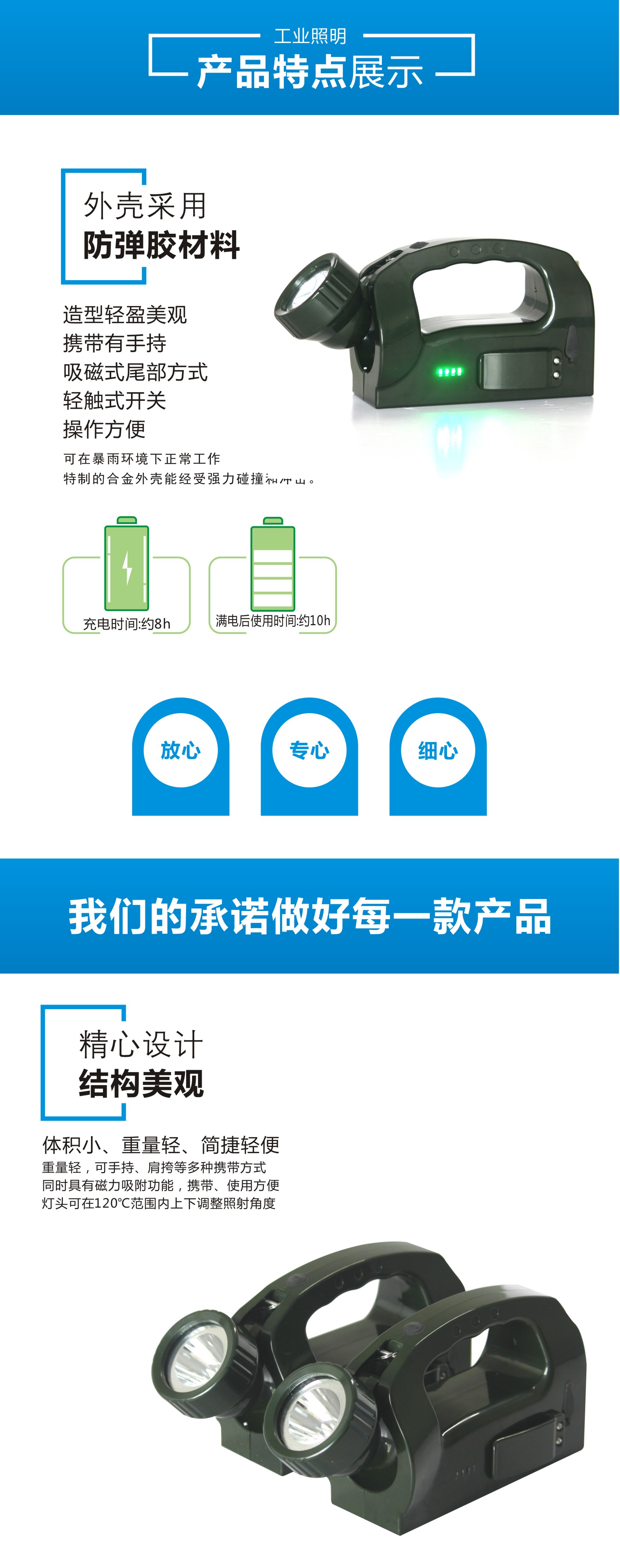 led多功能巡检工作灯cj526